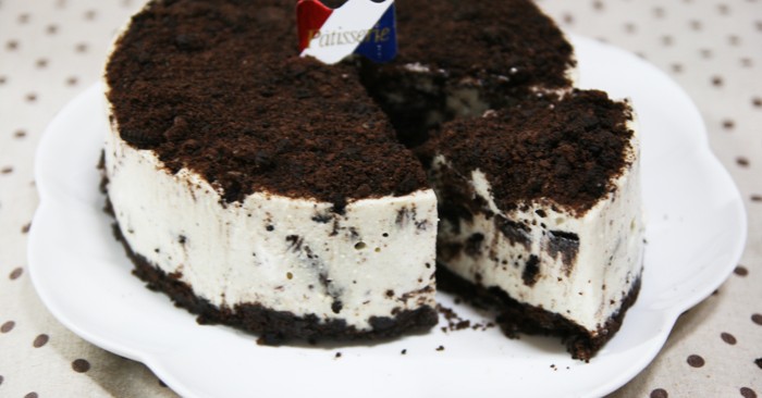 Oreo-cheesecake uden ovn